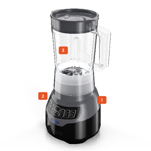 Licuadora black and decker blender best sale